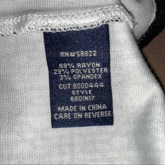 Max Edition Stretch Knit Pencil Skirt W/ Geo Print Sz Med - Picture 6 of 7